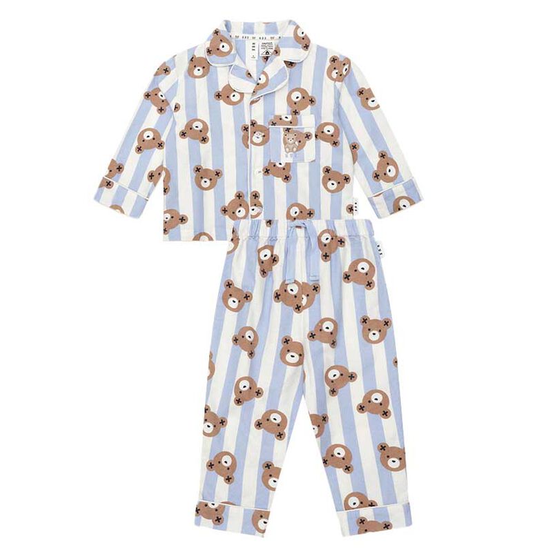 Huxbaby Dream Blue Classic Stripe Sleep Set 2-6Y image number 0